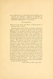 Cover of: Roll of New Hampshire men at Louisburg, Cape Breton, 1745. by New Hampshire. Commissioner at Louisburg Celebration, 1895., New Hampshire. Commissioner at Louisburg Celebration, 1895.