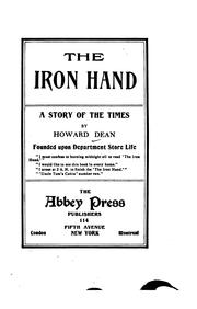 Cover of: The iron hand: a story of the times