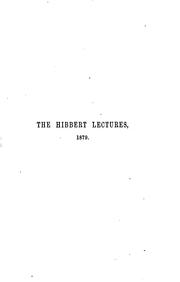 Cover of: Lectures on the origin and growth of religion as illustrated by the religion of the ancient Hebrews. by C. G. Montefiore