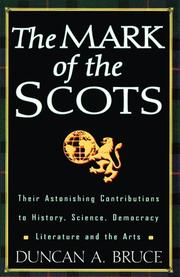 Cover of: The mark of the Scots by Duncan A. Bruce
