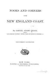 Cover of: Nooks and corners of the New England coast