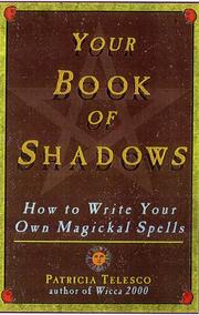 Cover of: Your Book Of Shadows by Patricia Telesco
