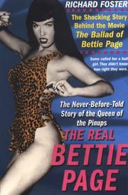 Cover of: The Real Bettie Page | Richard Foster