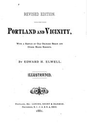 Cover of: Portland and vicinity by Edward H. Elwell