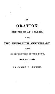 Cover of: The Bi-centennial book of Malden | 