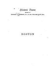 Cover of: Boston by Henry Cabot Lodge