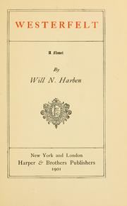 Cover of: Westerfelt by Will N. Harben