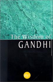 Cover of: The Wisdom Of Gandhi (Wisdom Library)