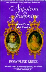 Cover of: Napoleon and Josephine by Evangeline Bruce