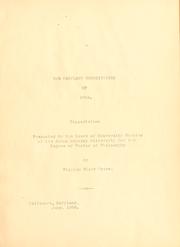Cover of: The Maryland constitution of 1864