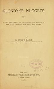 Cover of: Klondyke nuggets by Joseph Ladue