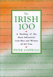 Cover of: The Irish 100 by Peter Costello