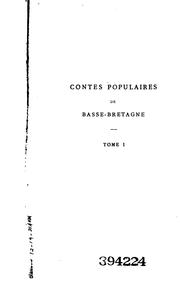 Cover of: Contes populaires de Basse-Bretagne