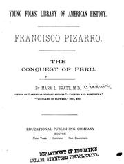 Cover of: Francisco Pizarro: the conquest of Peru