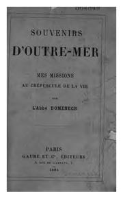 Souvenirs d'outre-mer by Domenech, Emmanuel