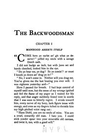 Cover of: The backwoodsman by Hiram Alonzo Stanley