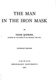 Cover of: The man in the iron mask by Tighe Hopkins