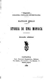 Cover of: Storia di una monaca.