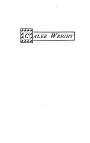 Cover of: Caleb Wright: a story of the West