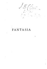 Cover of: Fantasia: romanzo