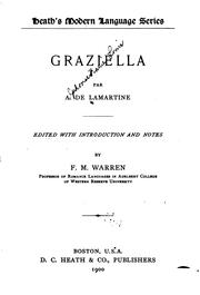 Cover of: Graziella by Alphonse de Lamartine