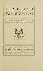 Cover of: Flatbvsh, past & present. by Edmund D. Fisher