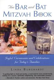 Cover of: The Bar And Bat Mitzvah Book by Linda Burghardt