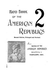 Cover of: Hand book of the American republics.