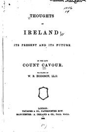Cover of: Thoughts on Ireland: its present and its future.