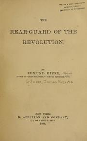 Cover of: The rear-guard of the revolution