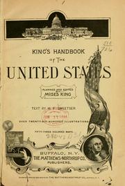 Cover of: King's handbook of the United States.