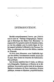 Cover of: Étude géographique, statistique, descriptive et historique des États unis mexicains