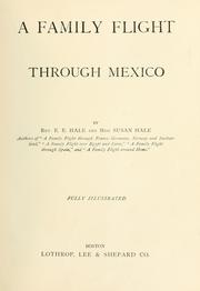 Cover of: A family flight through Mexico. by Edward Everett Hale