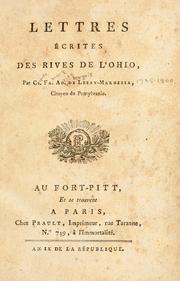Lettres écrites des rives de l'Ohio by Lezay-Marnezia, Claude-François-Adrien marquis de