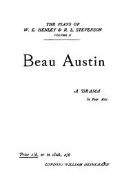 Cover of: Beau Austin: a drama in four acts