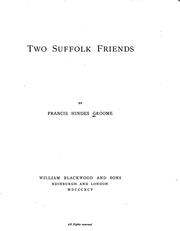 Cover of: Two Suffolk friends
