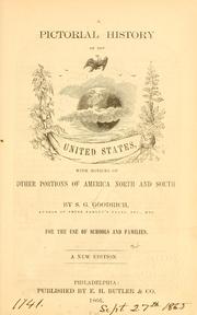 Cover of: A pictorial history of the United States: with notices of other portions of America north and south