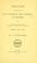 Cover of: Oration delivered before the City council and citizens of Boston on the one hundred and twenty-second anniversary of the Declaration of independence, Monday, July 4, 1898