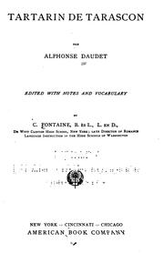 Cover of: Tartarin de Tarascon by Alphonse Daudet