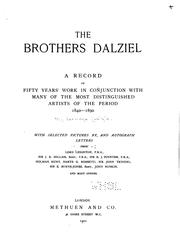 Cover of: The brothers Dalziel: a record of fifty years' work in conjunction with many of the most distinguished artists of the period, 1840-1890