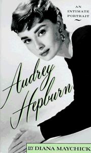 Cover of: Audrey Hepburn by Diana Maychick