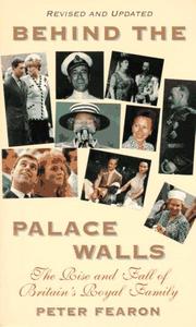 Cover of: Behind the palace walls by Peter Fearon