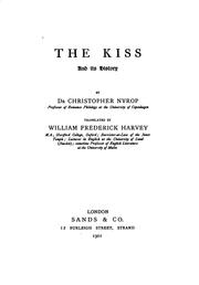 Cover of: The kiss and its history by Kristoffer Nyrop
