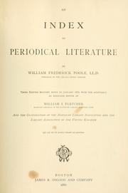 Cover of: An index to periodical literature