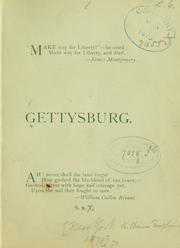 Cover of: Gettysburg ...