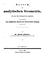 Cover of: System der analytischen geometrie, auf neue betrachtungsweisen gegründet, und insbesondere eine ausführliche theorie der curven dritter ordnung enthaltend.