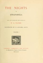 Cover of: The Nights of Straparola