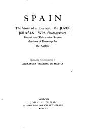 Cover of: Spain: the story of a journey.