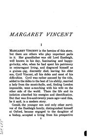 Cover of: Margaret Vincent: a novel