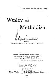 Cover of: Wesley and Methodism